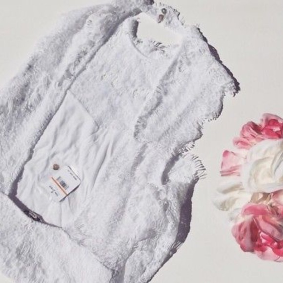 Free People White Daydream Lace Bodycon Dress - Picture 5 of 8